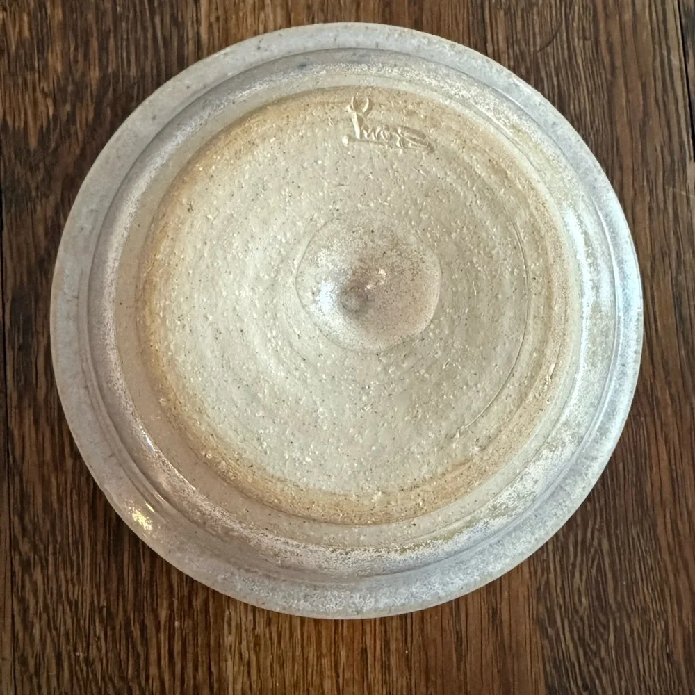 Handmade Amish Apple Baker Pottery